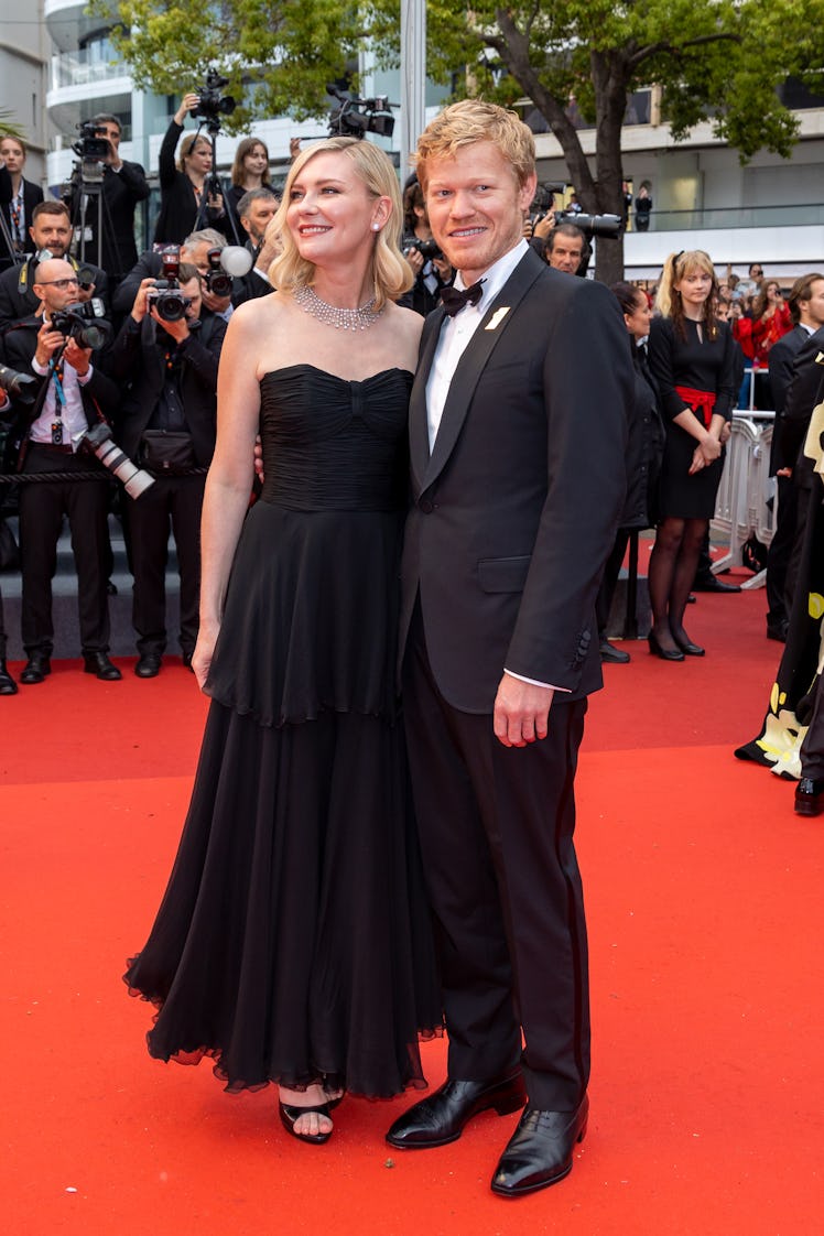 CANNES, FRANCE - MAY 20: (L-R) Kirsten Dunst and Jesse Plemons attend the "Killers Of The Flower Moo...