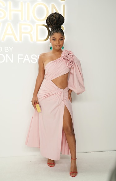  Halle Bailey attends the CFDA Fashion Awards at Casa Cipriani
