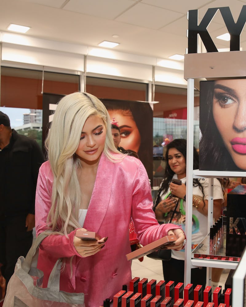 Kylie Jenner visits Houston Ulta Beauty to promote the exclusive launch of Kylie Cosmetics 