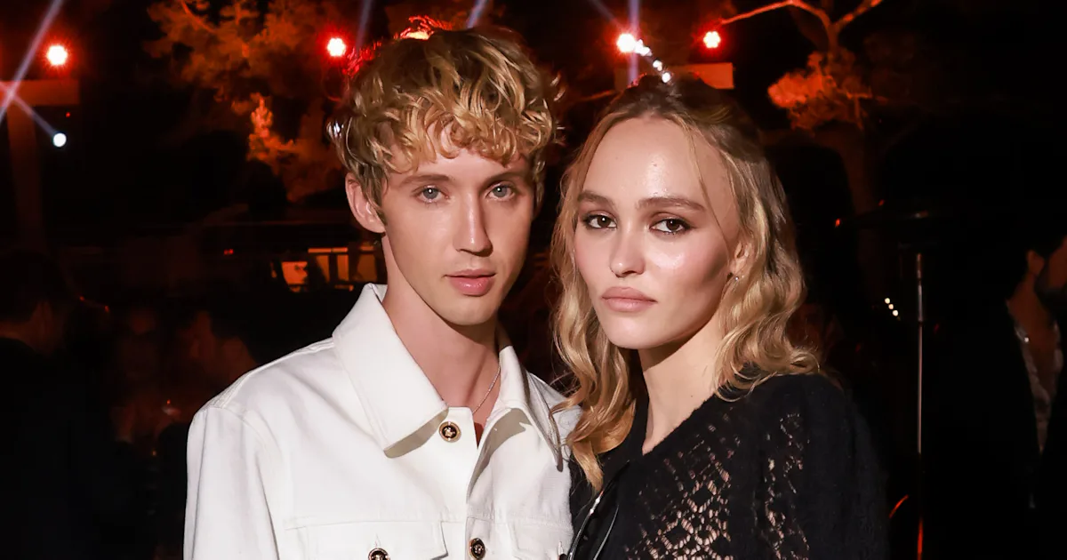 Mini Sivan Lily-Rose Depp Dons a Semi-Sheer Mini Dress to Party With Troye Sivan
