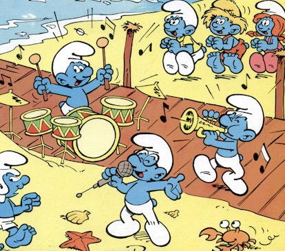 UNSPECIFIED - circa 1970:  (AUSTRALIA OUT) Photo of SMURFS  (Photo by GAB Archive/Redferns)