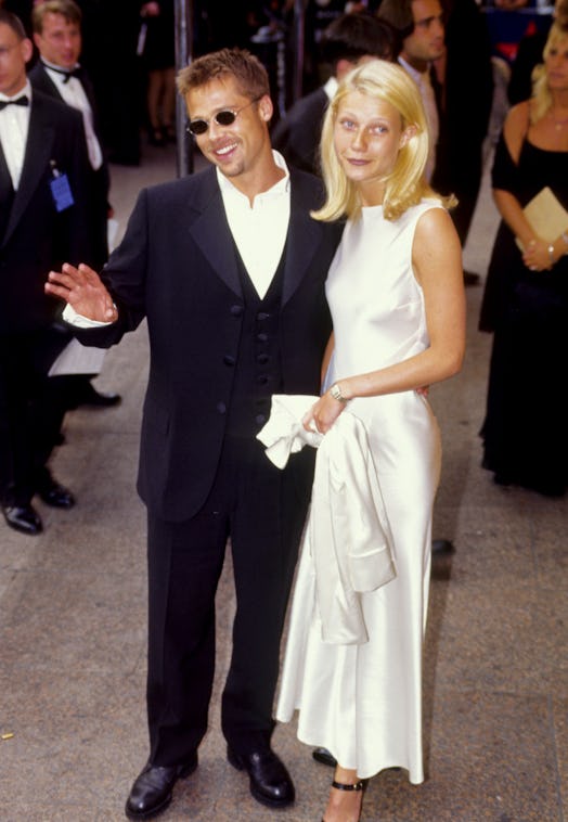 Brad Pitt and Gwyneth Paltrow (Photo by Fred Duval/FilmMagic)