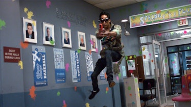COMMUNITY -- "Modern Warfare" Episode 119 -- Pictured: Danny Pudi as Abed --  Photo by: NBC/NBCU Pho...