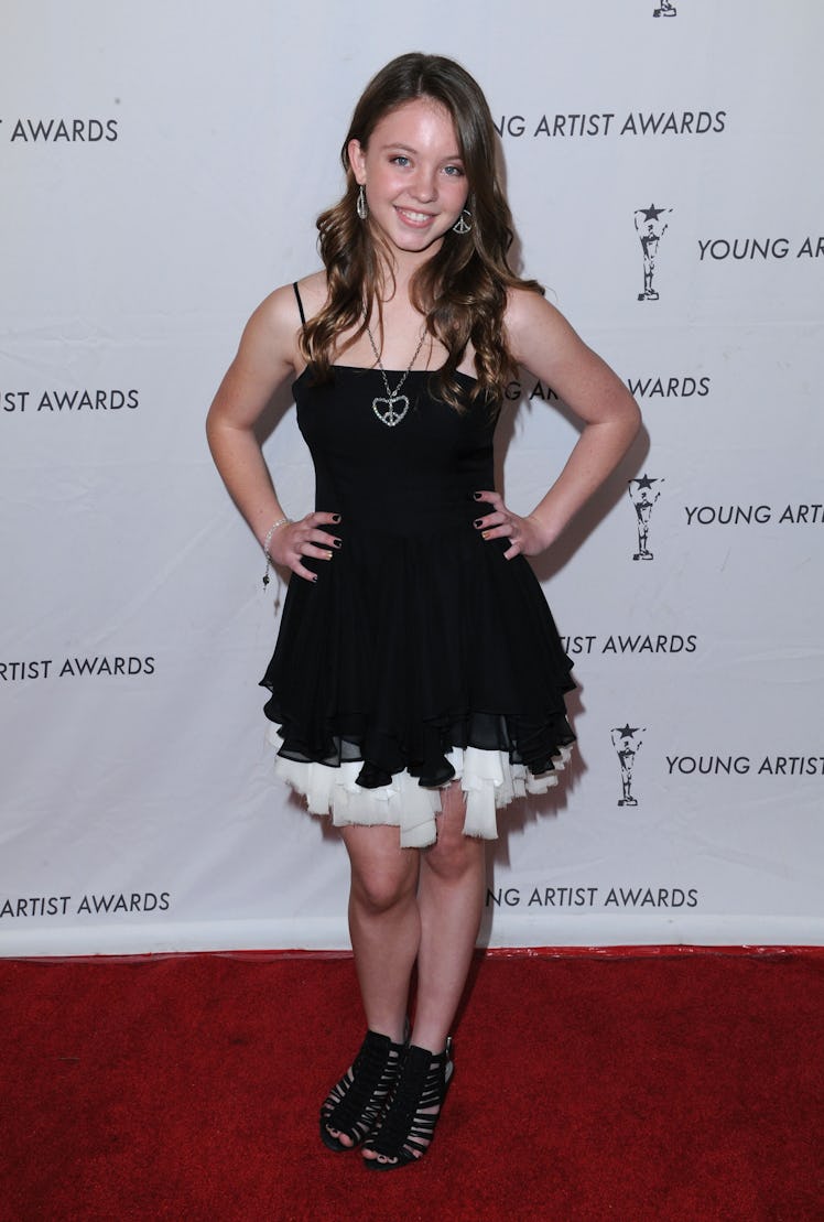 Sydney Sweeney attends the 32nd Annual Young Artist Awards on March 13, 2011. 