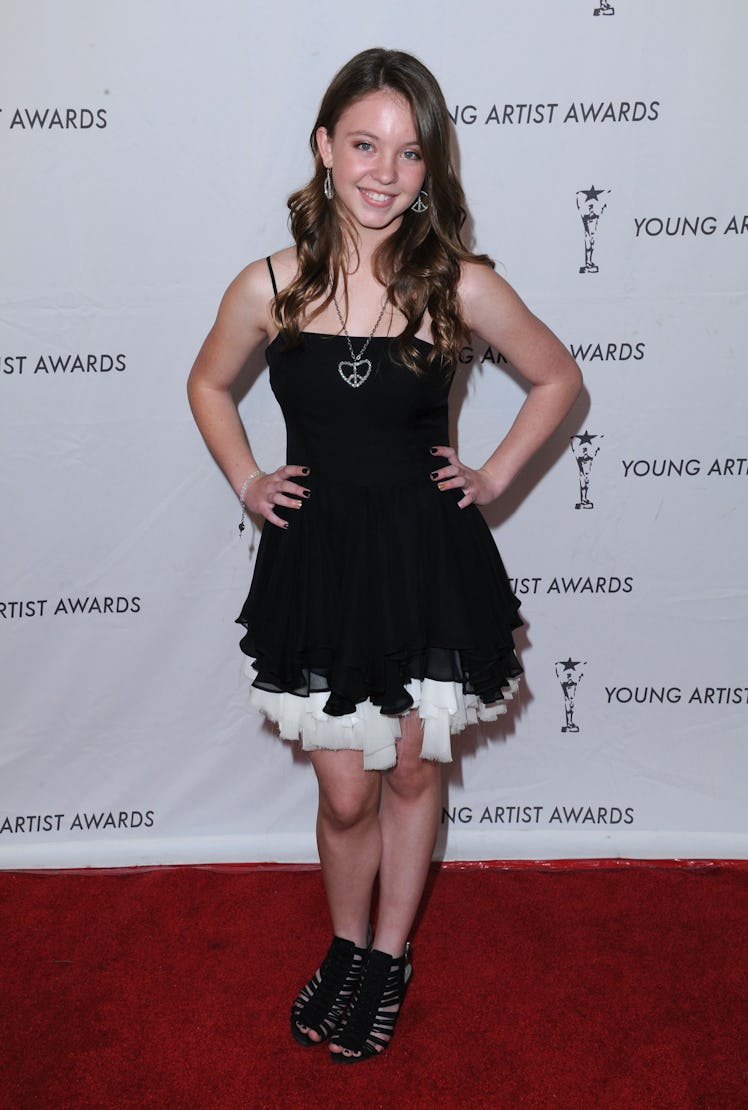 Sydney Sweeney attends the 32nd Annual Young Artist Awards on March 13, 2011. 