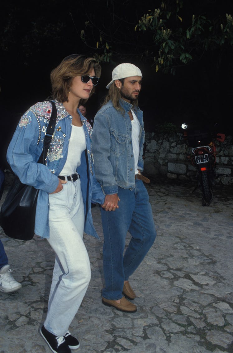 Brooke Shields in Nice, France, 1993.
