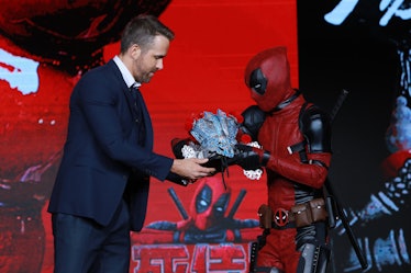 BEIJING, CHINA - JANUARY 20: Canadian-American actor Ryan Reynolds attends the premiere of 'Deadpool...