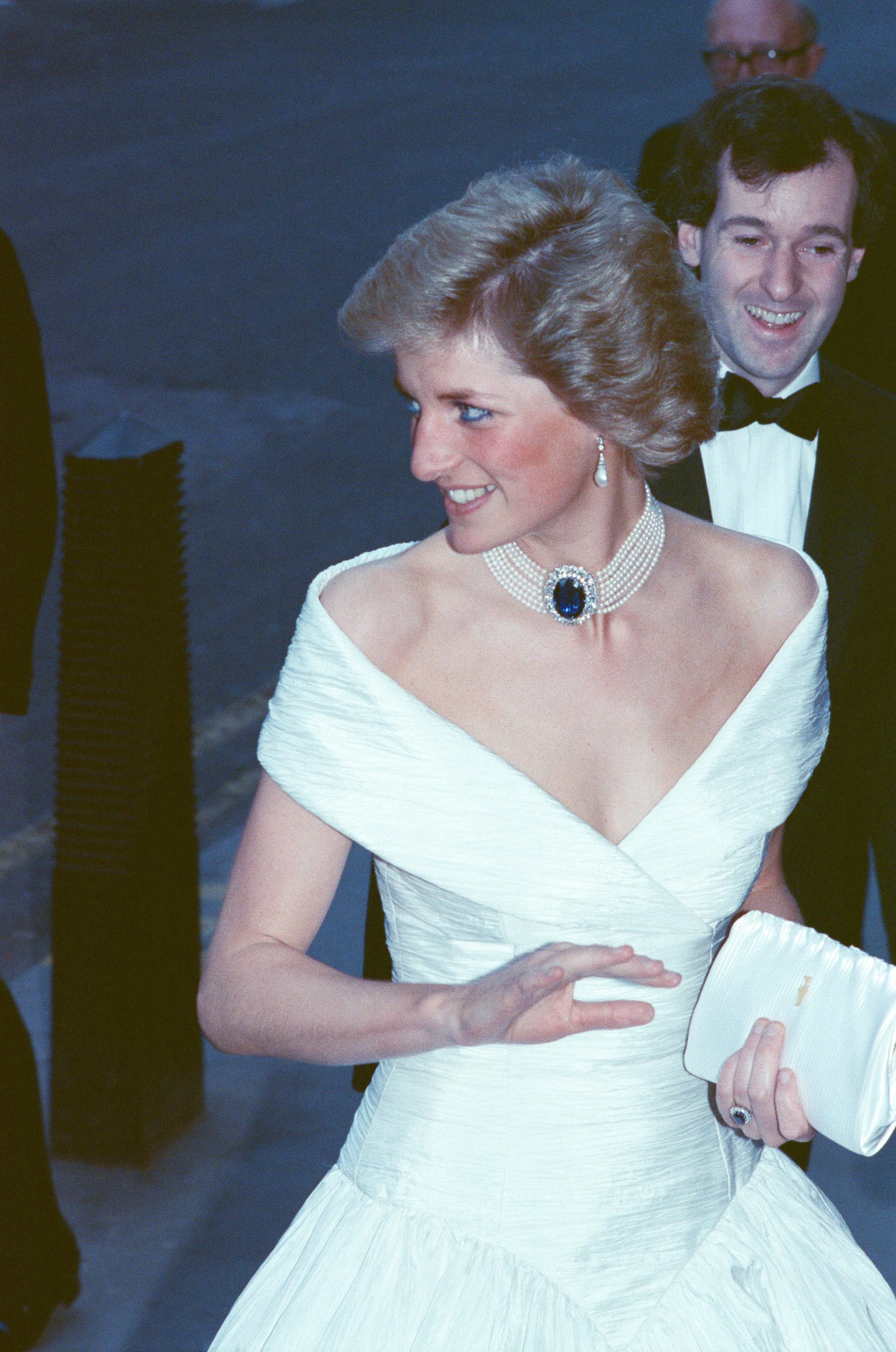 The Princess of Wales, Princess Diana attends the performance of the ballet La Bayadere at The Londo&hellip;