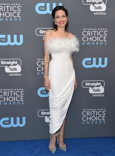 Angelina Jolie attends the 23rd Annual Critics' Choice Awards