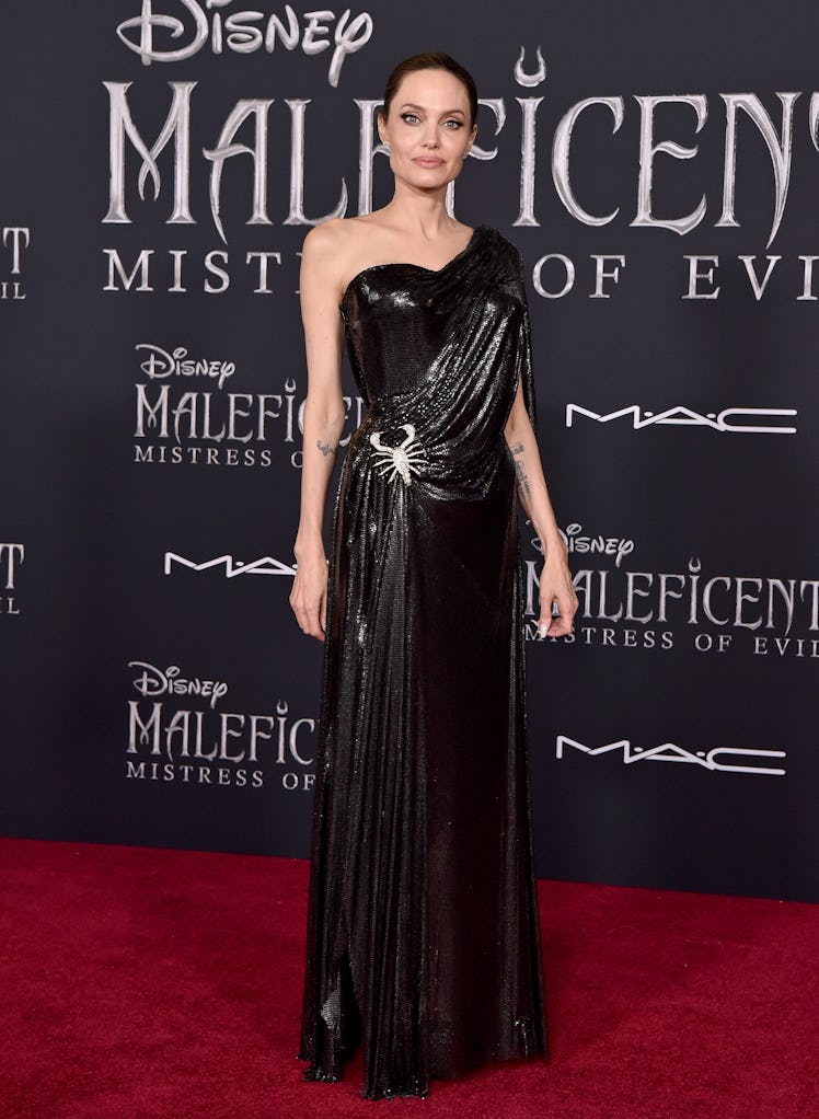 Angelina Jolie attends the World Premiere of Disney's “Maleficent: Mistress of Evil" 