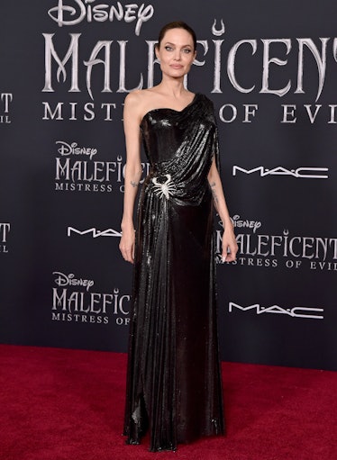 Angelina Jolie attends the World Premiere of Disney's “Maleficent: Mistress of Evil" 