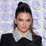 Kendall Jenner attends The 2023 Met Gala Celebrating "Karl Lagerfeld: A Line Of Beauty" 