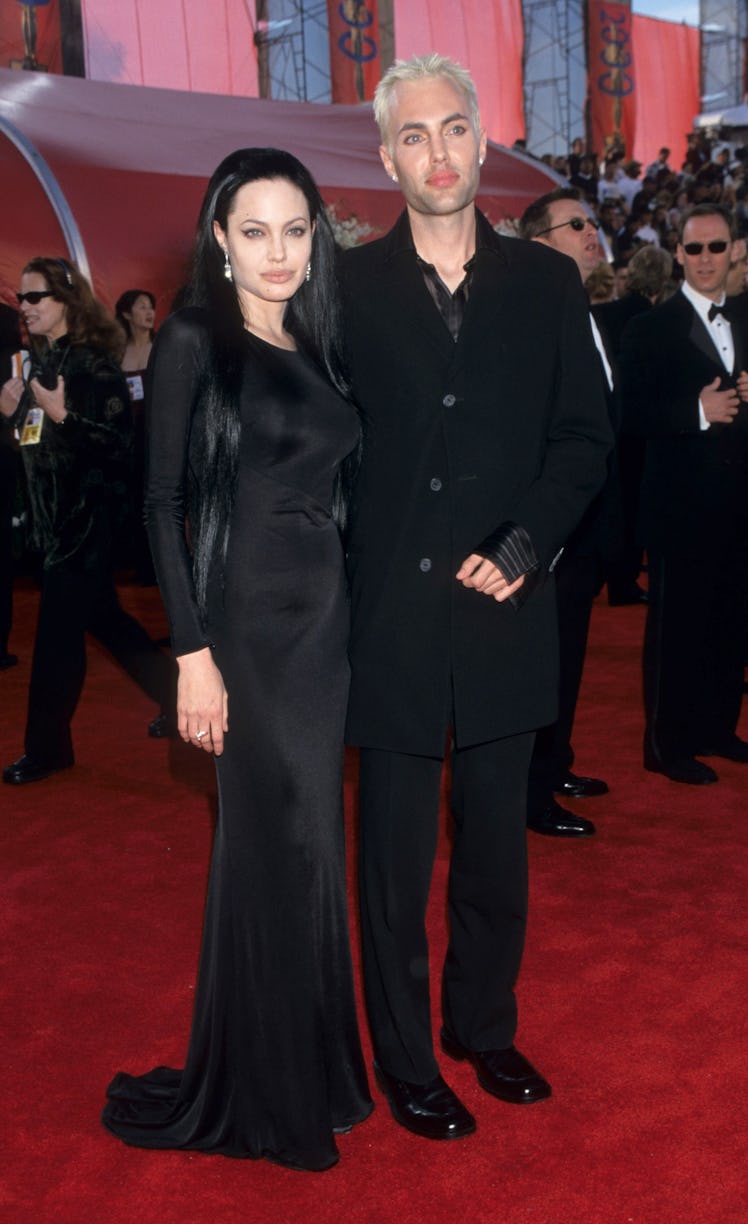 Angelina Jolie and James Haven (Photo by Ke.Mazur/WireImage)
