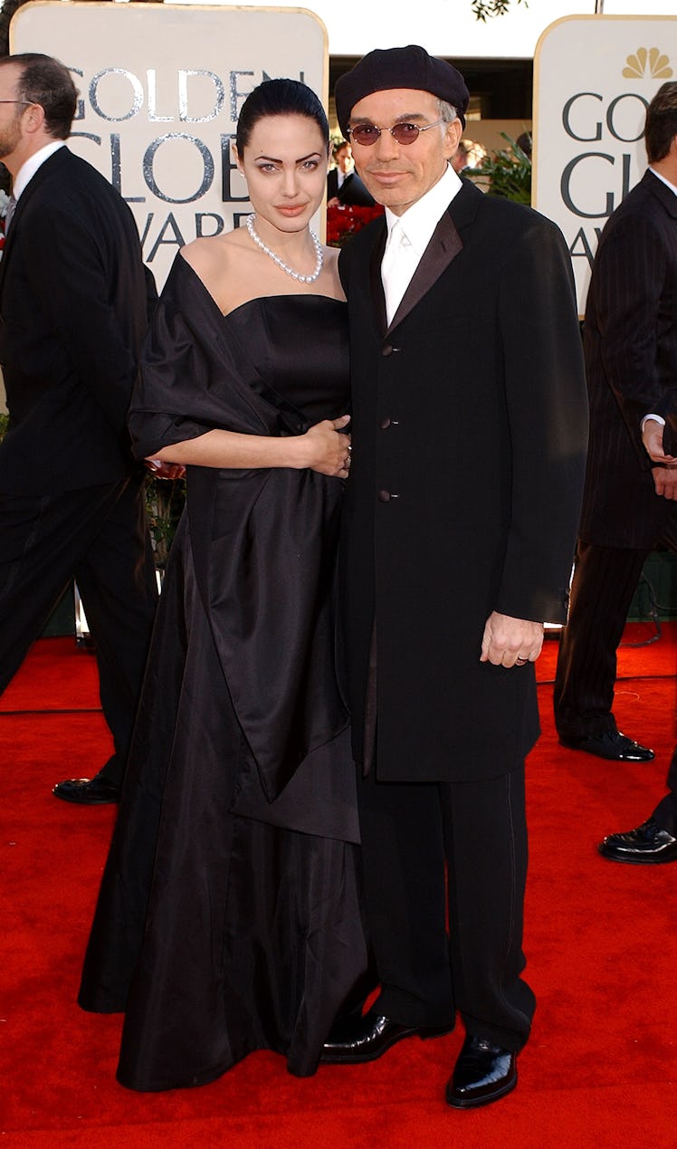 Angelina Jolie & Billy Bob Thornton arrive at the Golden Globe Awards 