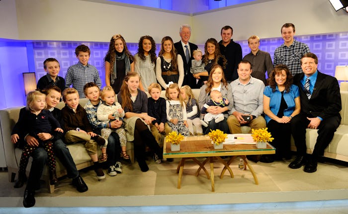 TODAY -- Pictured: The Duggar Family appears on NBC News' "Today show (Photo by Peter Kramer/NBCU P...