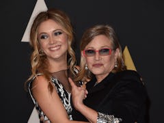 Billie Lourd addressed the claims she didn't invite her mother Carrie Fisher's siblings to her Walk ...