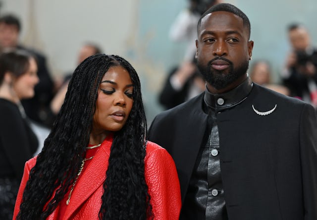 Actor Gabrielle Union and her husband, former professional basketball player Dwyane Wade, arrive for...