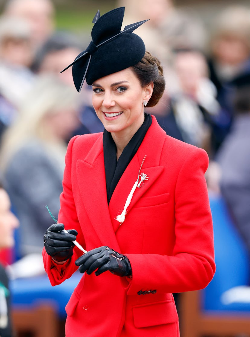  Catherine, Princess of Wales attends the St David's Day Parade 