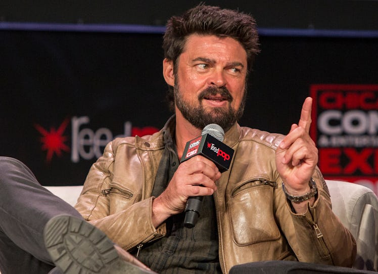 CHICAGO, IL - MARCH 01:  Actor Karl Urban during C2E2 at McCormick Place on March 01, 2020 in Chicag...