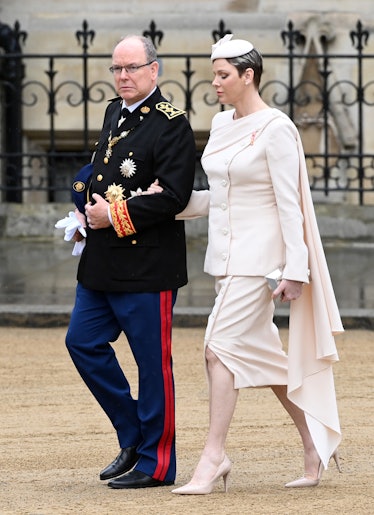 Albert II, Prince of Monaco and Charlene, Princess of Monaco attend the Coronation 