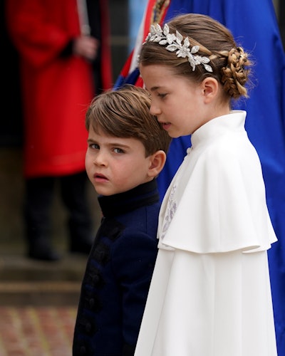 Princess Charlotte and Prince Louis at Coronation 2023