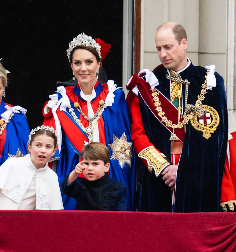 Prince Louis even captivates his family.