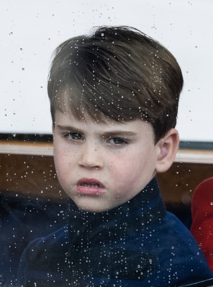 Prince Louis' face spoke volumes at the coronation.