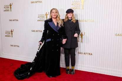 Christina Applegate and Sadie Grace LeNoble arrive at the 29th Annual Screen Actors Guild Award, hel...