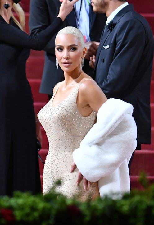 Kim Kardashian in Marilyn Monroe's sequin dress at the 2022 met gala