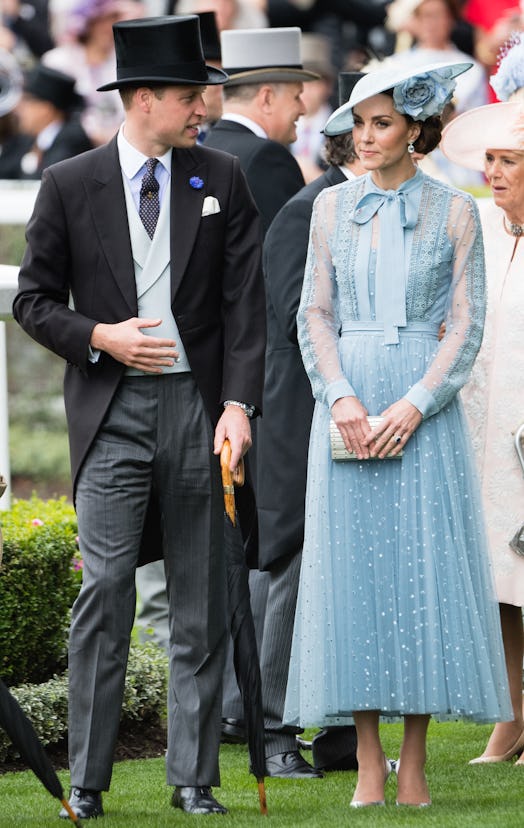Prince William, Duke of Cambridge and Catherine, Duchess of Cambridge attend day one of Royal Ascot ...