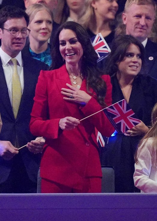 Catherine, Princess of Wales, in the Royal Box at the Coronation Concert 