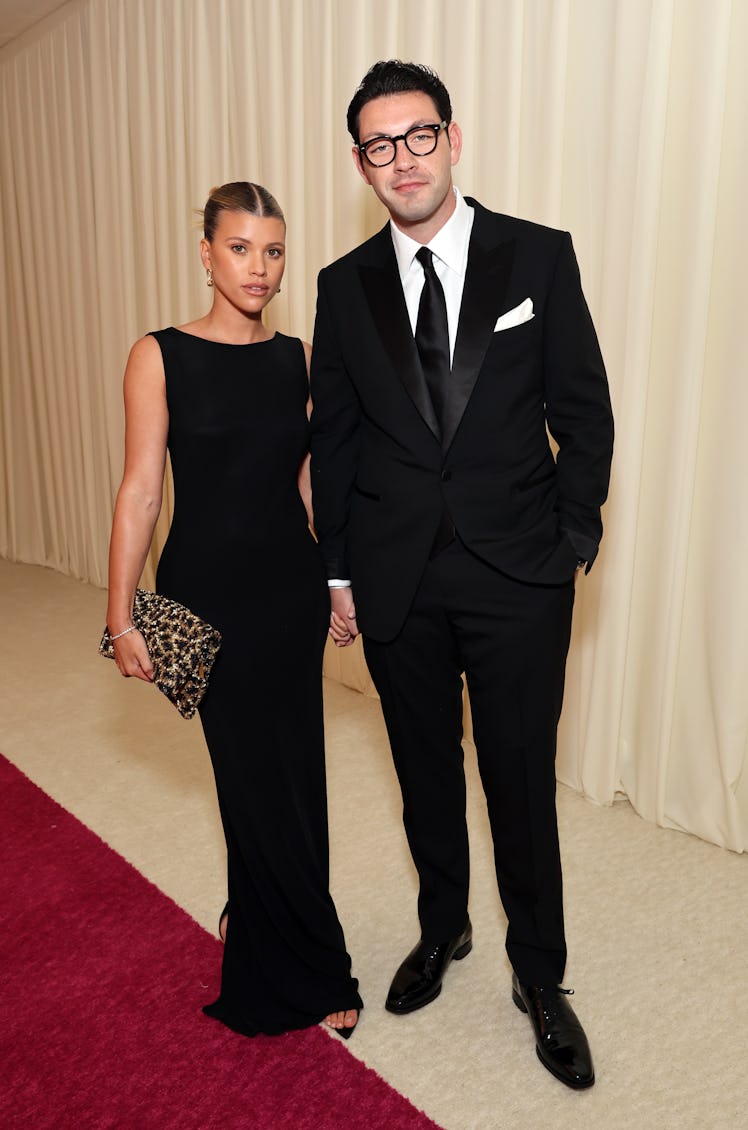 Sofia Richie and  Elliot Grainge attend the Academy Awards Viewing Party.