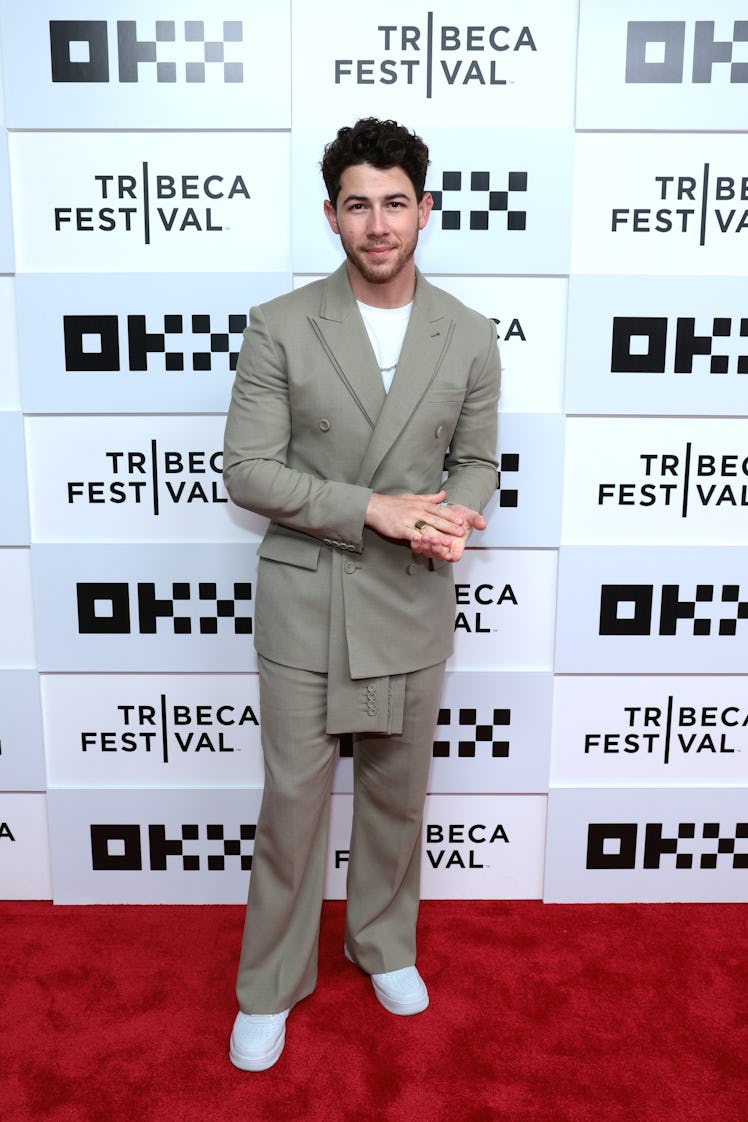 Nick Jonas attends "The Good Half" premiere during 2023 Tribeca Festival