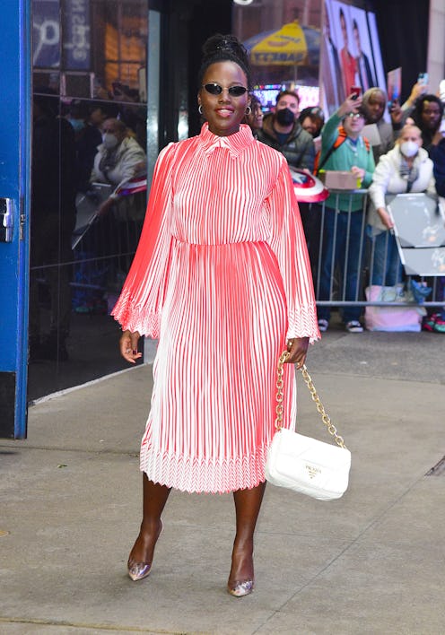 Lupita Nyong'o breastplate look