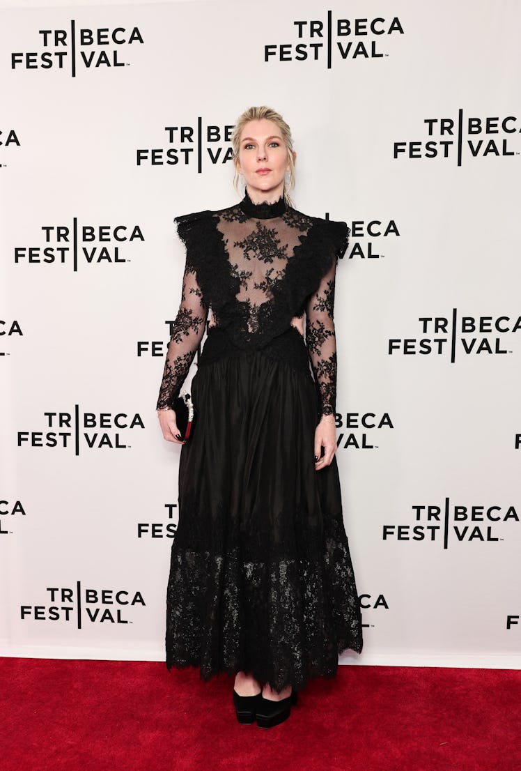 Lily Rabe attends "Downtown Owl" Premiere during the 2023 Tribeca Festival 