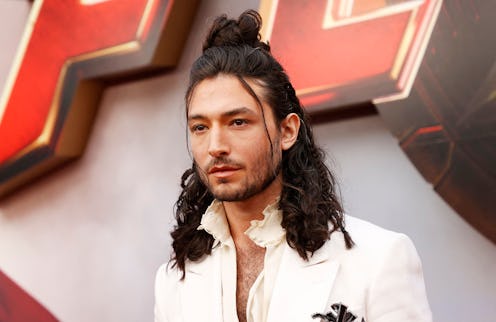 Ezra Miller Makes Controversial Appearance At The Flash Premiere.