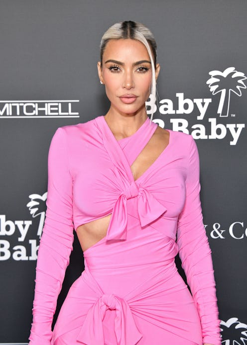 WEST HOLLYWOOD, CALIFORNIA - NOVEMBER 12: Honoree Kim Kardashian attends the 2022 Baby2Baby Gala pre...