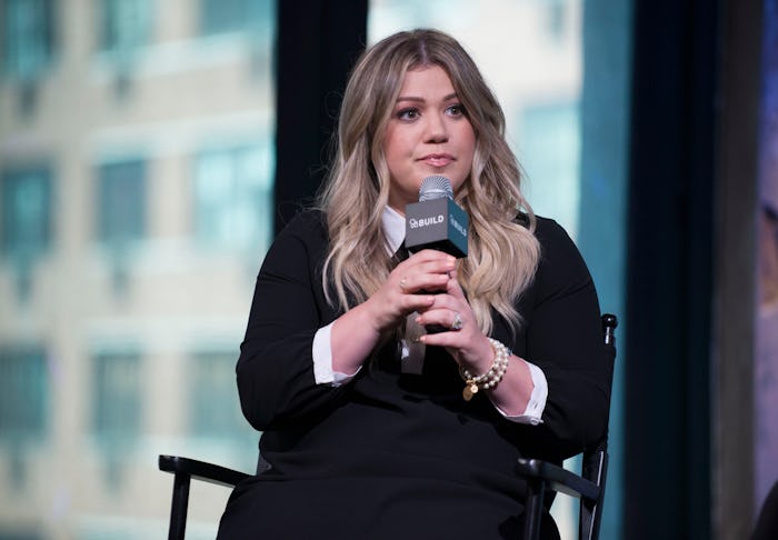 NEW YORK, NY - OCTOBER 04: Kelly Clarkson attends AOL Build to discuss her new book "River Rose and...