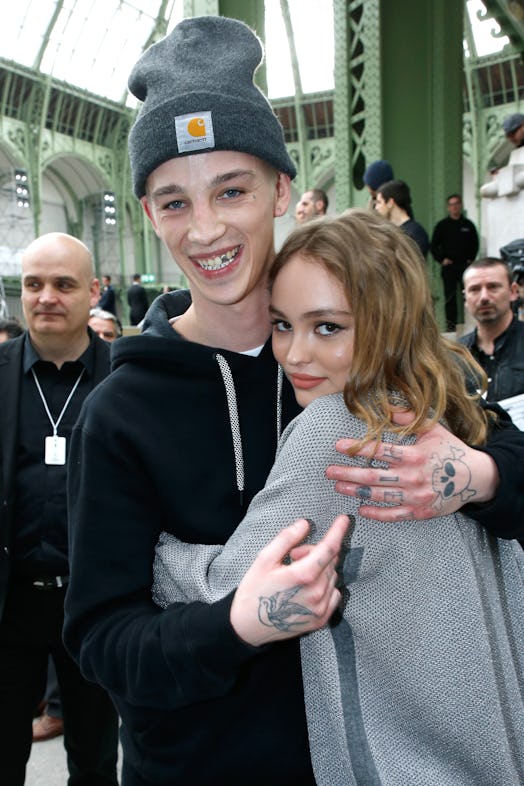 Lily-Rose Depp and Ash Stymest