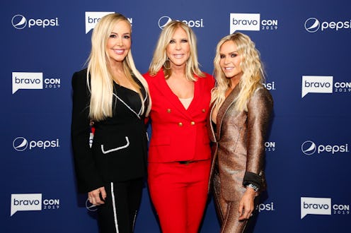 BRAVOCON -- "BravoCon Press Room in New York City on Saturday, November 16, 2019" -- Pictured: (l-r)...