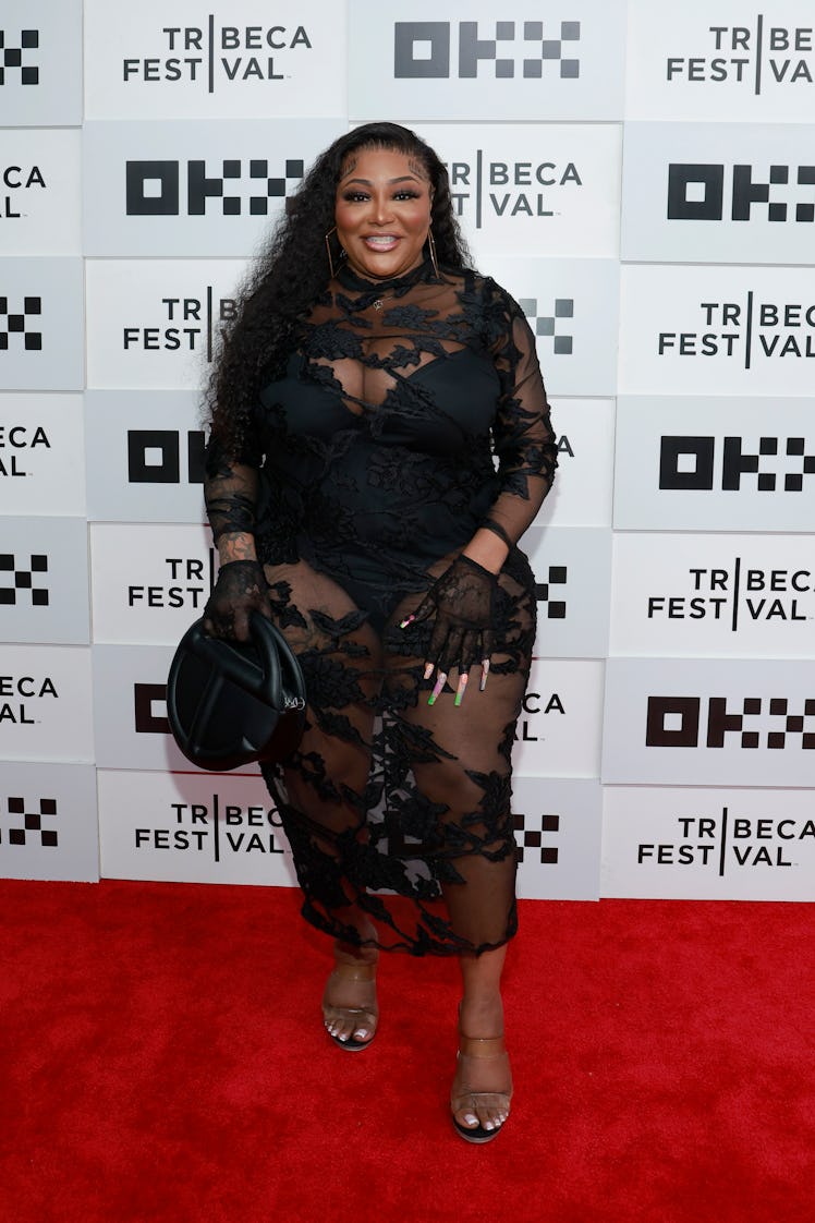 T.S. Madison attends "The Perfect Find" premiere during the 2023 Tribeca Festival 