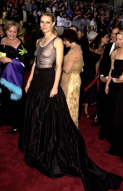 Gwyneth Paltrow at the 2002 Oscars, in an Alexander McQueen gown