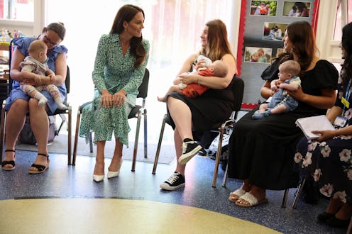 Kate Middleton visits the Riversely Park Children's Centre