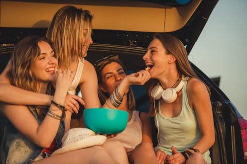 Each zodiac sign's road trip snack, according to an astrologer.