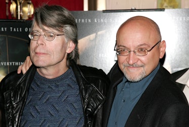 NEW YORK - NOVEMBER 12: Writer Stephen King and writer/director Frank Darabont arrives at the premie...