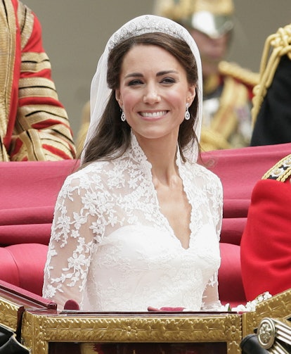 Kate Middleton royal wedding hair 2011