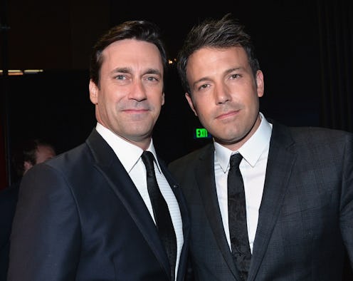 Jon Hamm and Ben Affleck in 2013