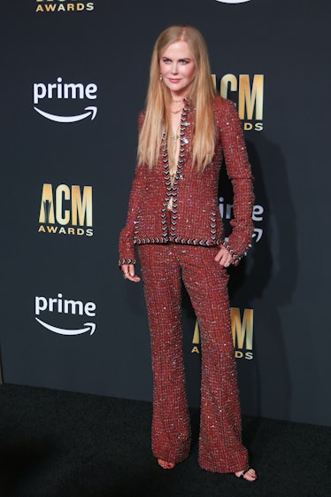 Nicole Kidman arrives for the 58th Academy of Country Music Awards 