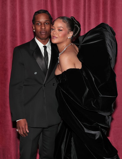 Rihanna and ASAP Rocky at Oscars 2023