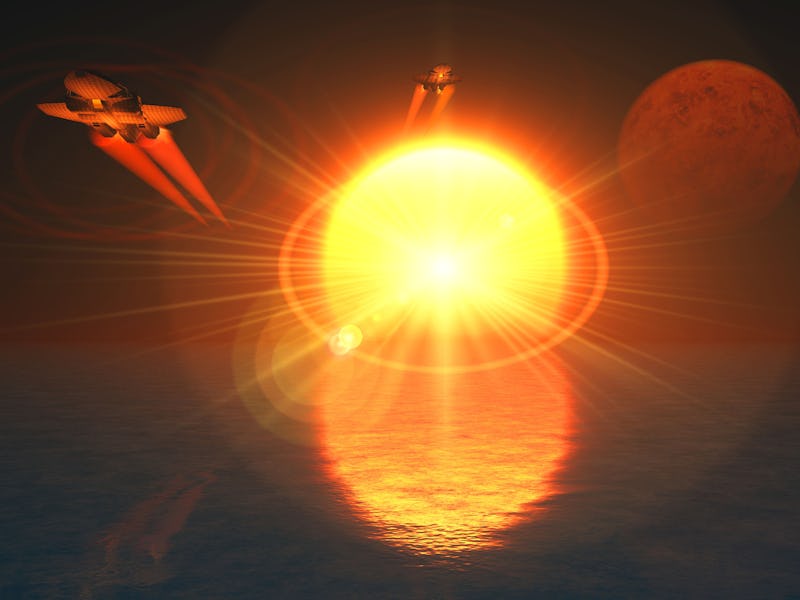 Futuristic Society Leaving Their Home world As Their Sun Is Dying